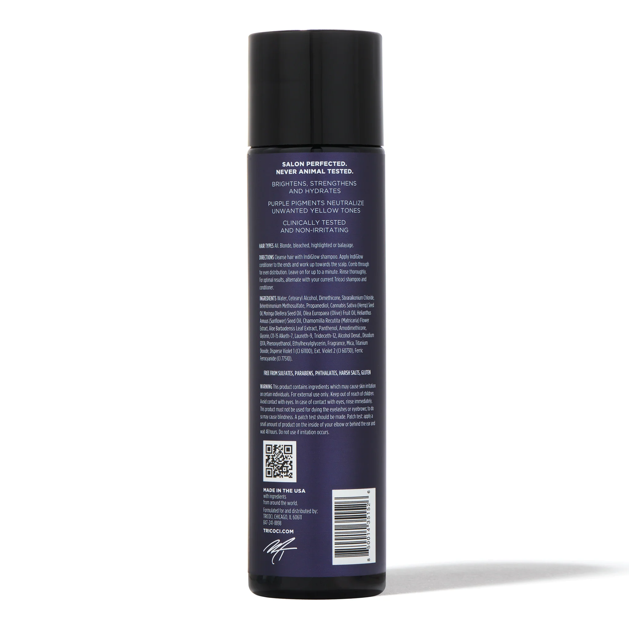 Tricoci IndiGlow De-Brassing Conditioner - Image 6